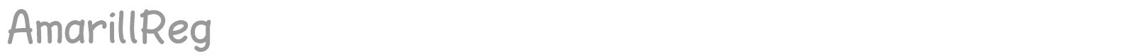 Amarill font preview